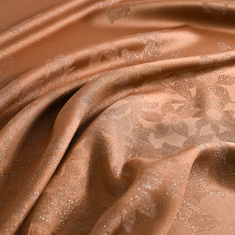 Sciarpa da donna estiva double face, versatile, con stampa, design semplice, accessorio per capospalla._voghion.com