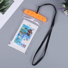手机防水袋 荧光 外漂流游泳手机通用 可触屏PVC透明 手机防水袋