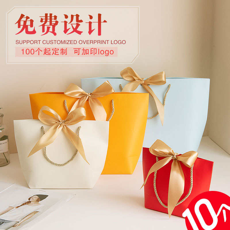 精美纸质礼品袋伴手礼高档包装袋男女结婚生日礼袋礼物袋手提袋子