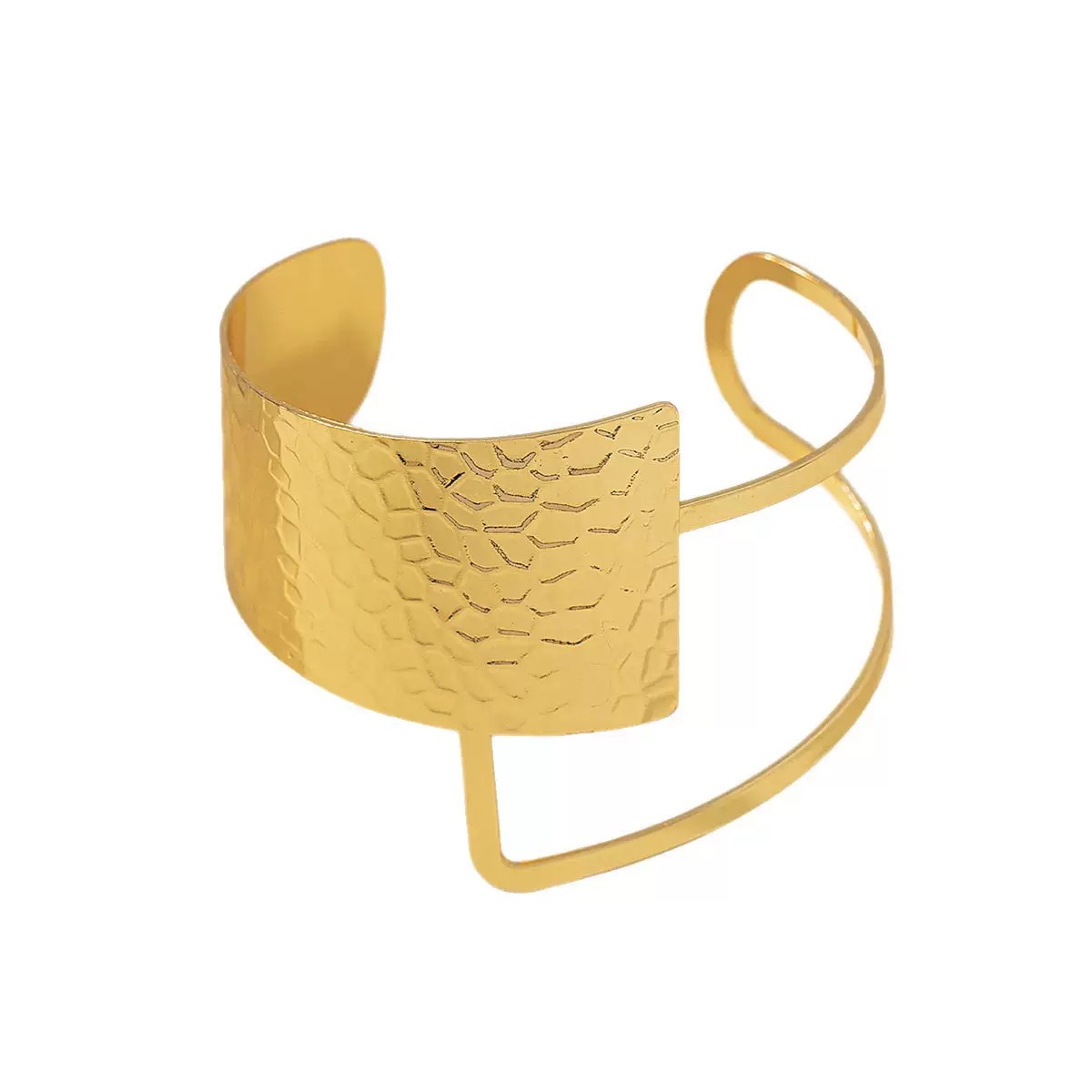 Boucle d'embrasse de rideau à motif martelé ajouré, style européen transfrontalier et américain sans perçage, modèle 2026_voghion.com