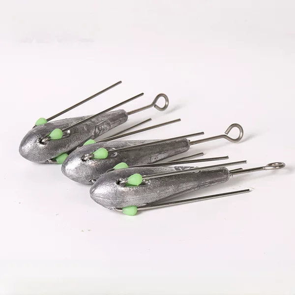 Fishing Grass Pendant Luya Bait with Ring Lead Pendant Water Drop Counterweight Lead Pendant Fishing Gear Fishing Supplies Accessories Manufacturer Wholesale