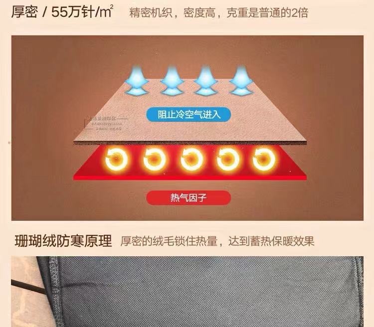 Electric Scooter Motorcycle Seat Cushion Cover Battery Car Flannel Winter Warm Seat Cushion Cover Autumn and Winter Style