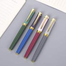 新款商务礼品金属签字笔印刷logo 高颜值会议办公宝珠笔批发