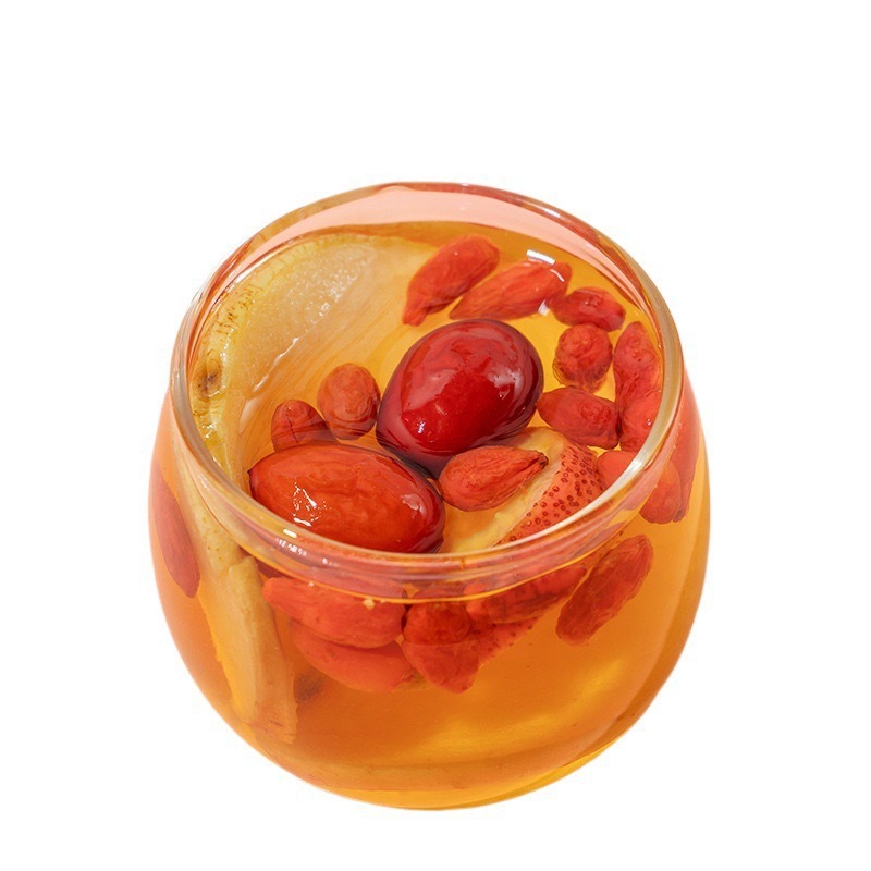 Apple Hawthorn Jujube Goji Tea Bags 100g Cold Brewed Sugar Free Summer Drink specifications