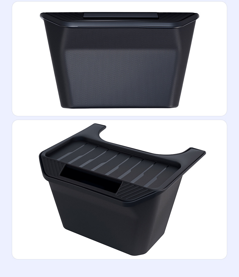 Tesla Model Y Rear Seat Storage Box, Storage Container, Car-Mounted Trash Bin Modification Wholesale