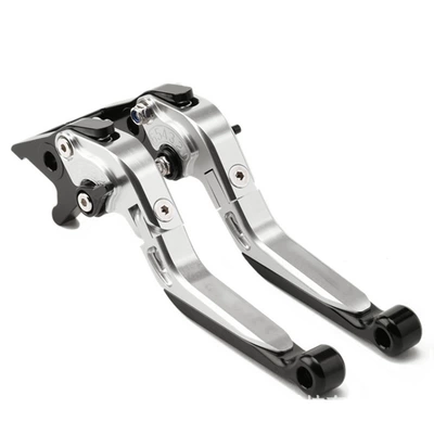 Clutch Lever Handlebar Cover | Motorcycle Handle Cover - silver-silver-black