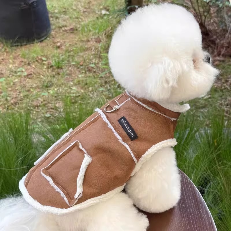Roupas de inverno para cães de pequeno porte, roupas de inverno para cães da raça Bichon Frisé, roupas de inverno para gatos, roupas de inverno para Yorkshire Terriers e roupas de inverno para cães da raça Teddy._voghion.com