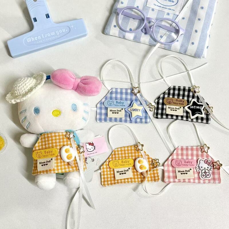 Trendy New Chef Hat, Apron, Bib, Baby Clothes Accessories, Self-Deprecating Bear Plush Toy, Chef Hat and Bib Set