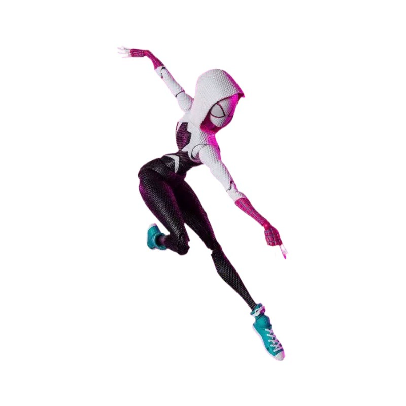 CT завк Symbiosис Spider -Man SHF Gewen Superflies Ultimate Melstby 2099 Spider может сделать это