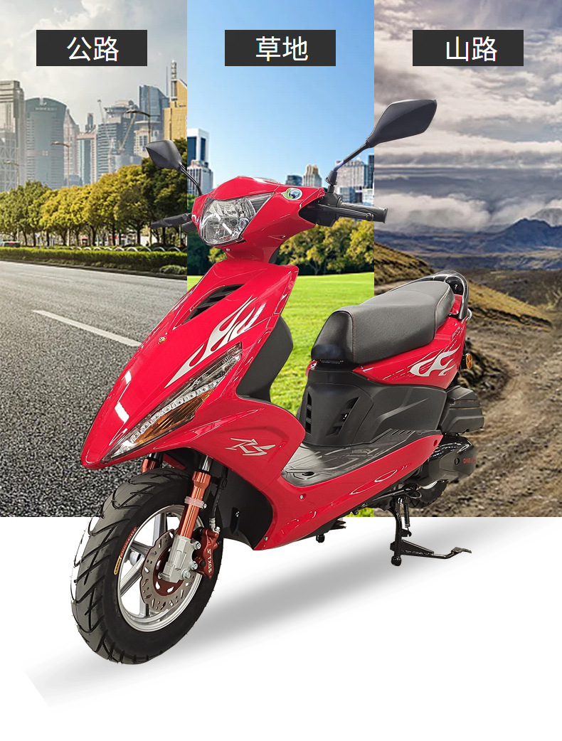 Chinese-Made Efi Street Bikes, Women's Lightweight Delivery Fuel Scooters, Electric Motorcycles