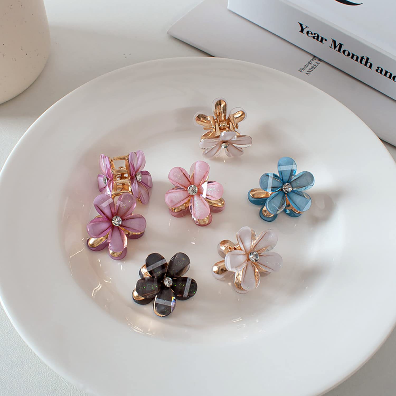 Daily Occasion Alloy Material Sweet Women's Flower Fish Shark Alloy Plating Hair Clip
