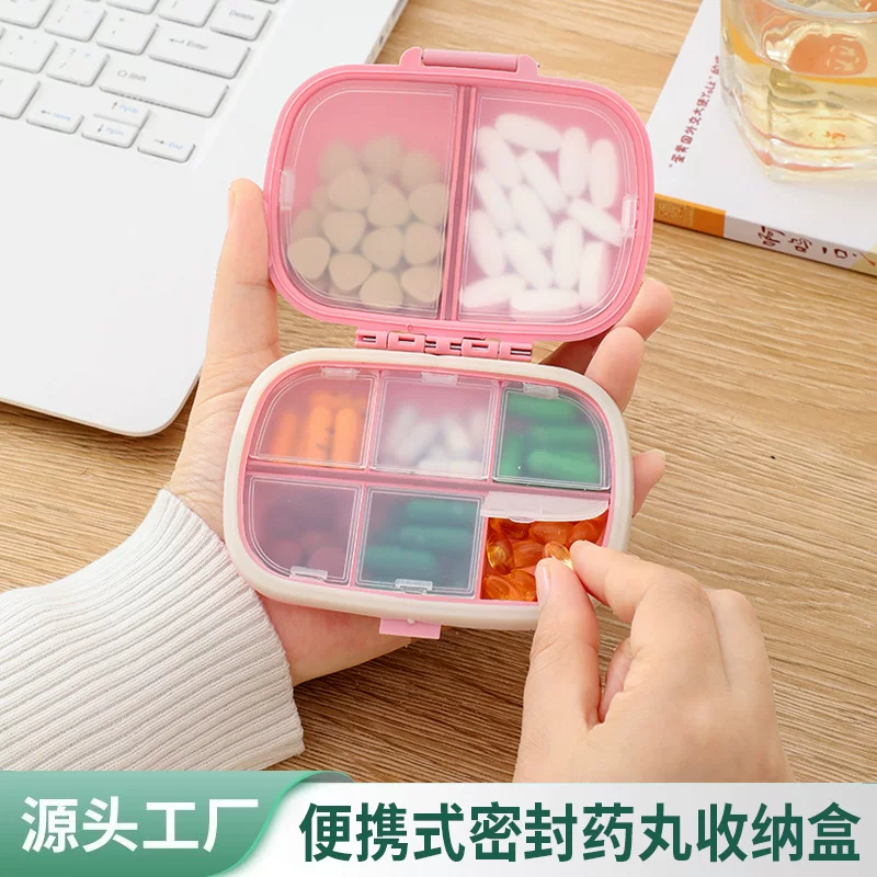 Handheld small waterproof container, Aliexpress, 8 cells