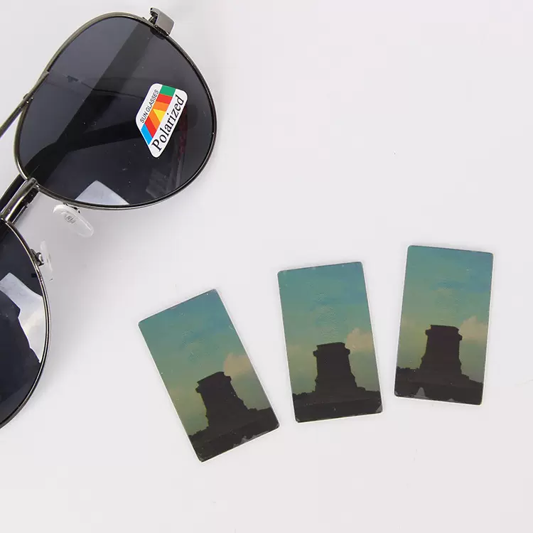 偏光测试卡测试片偏光镜测试图案太阳镜片测试厂家直供图案价低