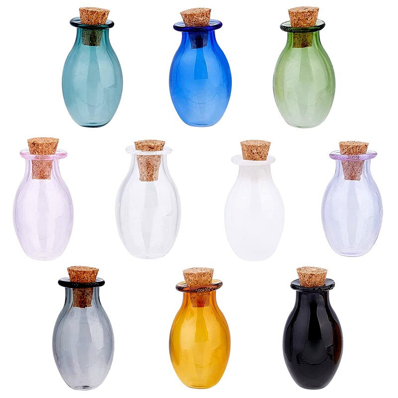 Wholesale Mini Oval Wishing Bottle Drifting Bottle Colorful Glass Bottle Miniature Diy Wooden Bottle Shaped Drifting Bottle Wholesale Mini Oval Wishing Bottle Drifting Bottle Colorful Glass Bottle Miniature Diy Wooden Bottle Shaped Drifting Bottle
