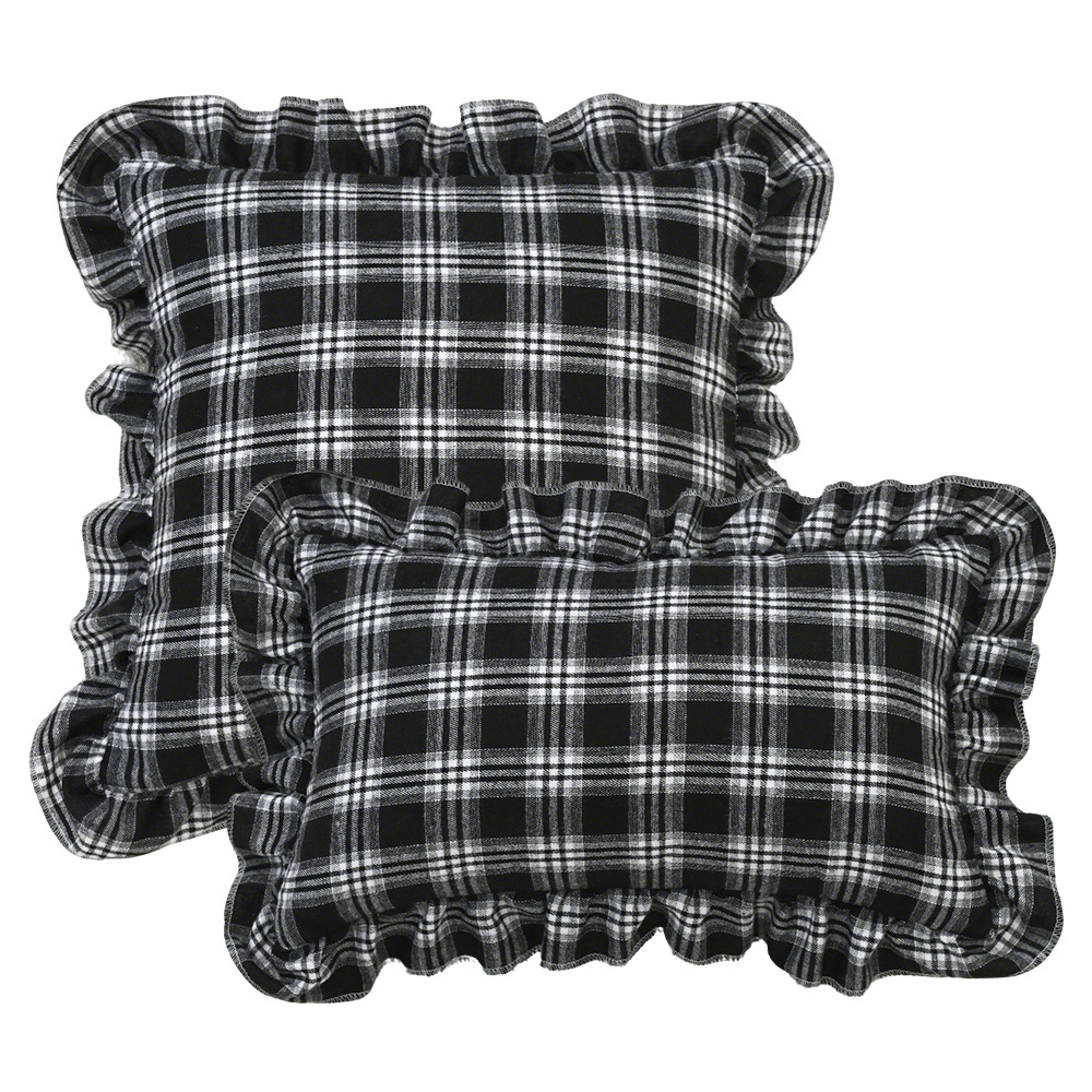 Transfronterizos Inglés nórdico ins tejido lápiz de loto falda almohada retro sala de estar sofá almohada decoración del hogar