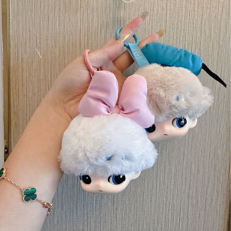 新しい小さな DIMOMO ヘッドかわいい漫画シリーズビニールプラスチックぬいぐるみキーホルダーブラインドボックスブラインドボックス|undefined