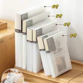 【带保护壳】拍立得相册3/4/5/6寸明信片照片相册本册收纳本追星