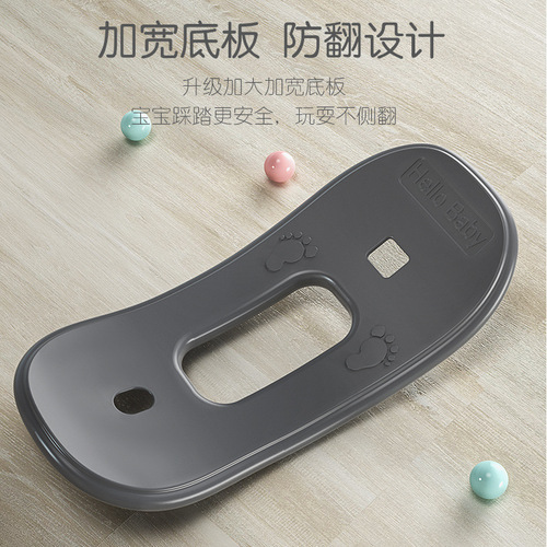 Playful Plastic Palf Hobby Horse Baby Game Swing Horse Simple Two-in-One Rocking Car Children's Indoor Playground Toy