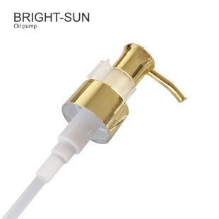 24-Port Oil Pump, Plastic Press Pump, Lotion Pump, Cosmetic Water Pump, Makeup Remover Oil Pump Head 28 Teeth
