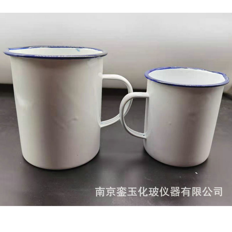 上海毅鹰加厚 搪瓷方盘瓷量杯不锈钢量杯500ml 304不锈钢量杯供应