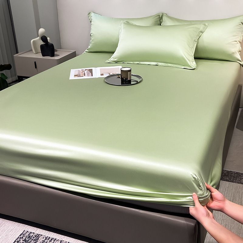 Cama de cama de cama de algodón una sola pieza madre y bebé cubierta de colchón doble dormitorio cubierta de cama individual al por mayor fiesta estudiantil