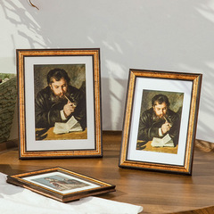 Minimalist luxury frame, elegant desk arrangement, 6 7 8, desktop decoration, couple's photo, made into a photo album frame, hung on the wall