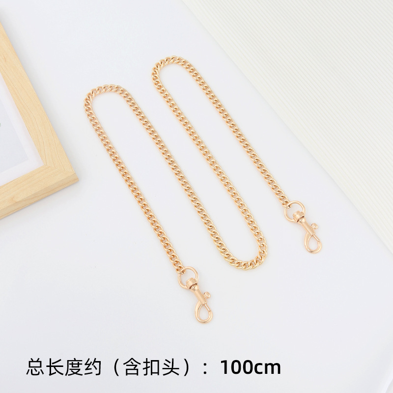 스트레이트 골드 [체인 100CM]