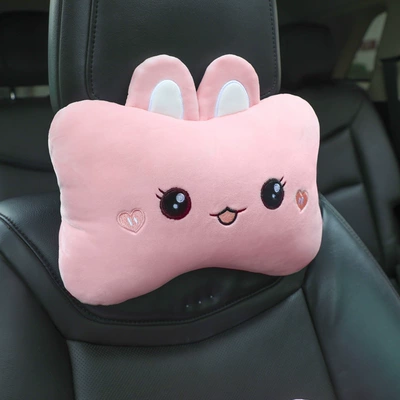 Waist support — waist support driving seat driving waist - car-headrest-smiling-rabbit-removable-and-washable