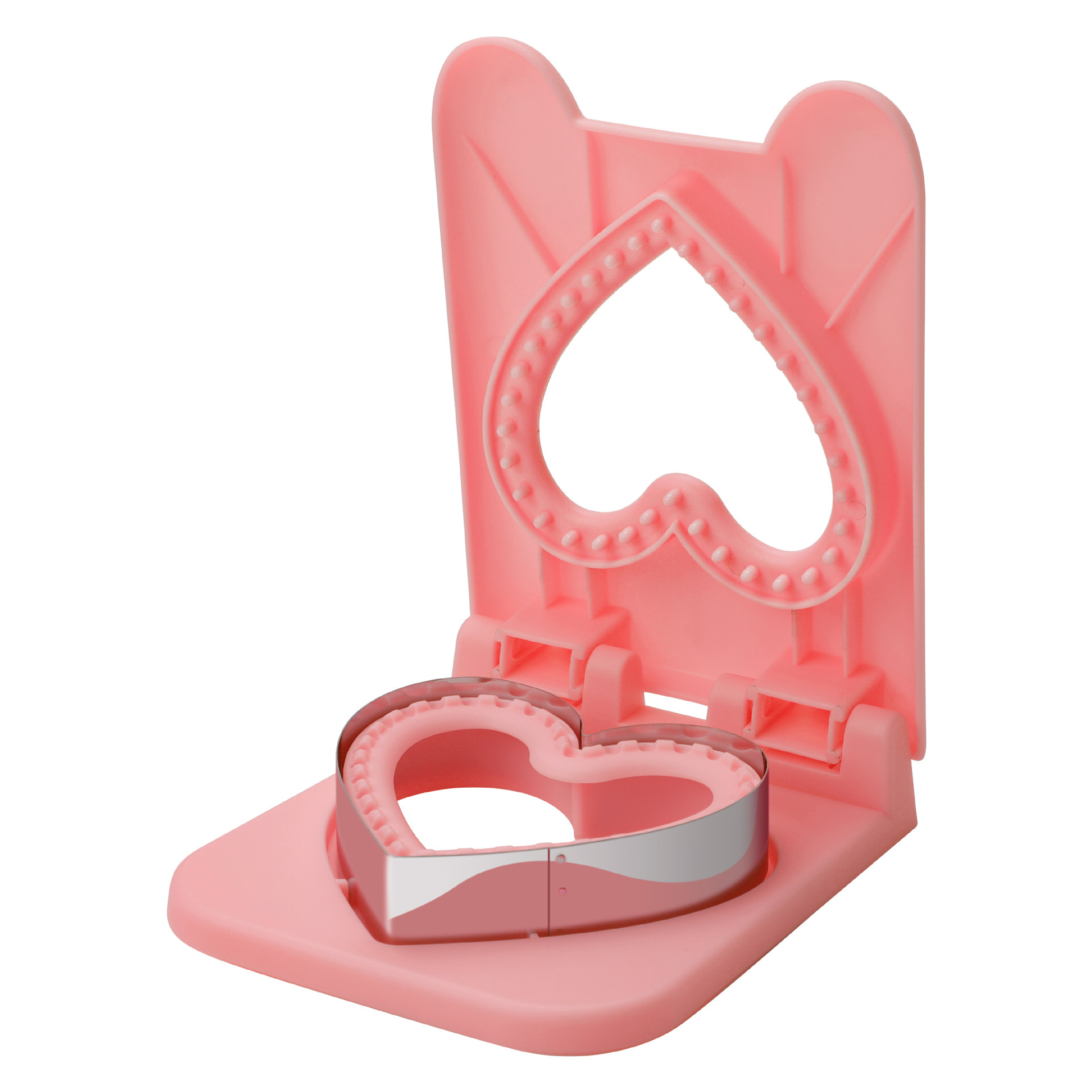 Pink (heart-shaped)