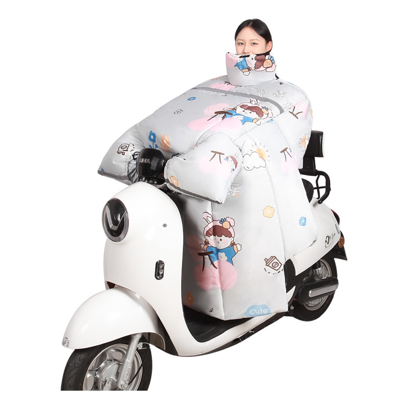 2025年新型電動自転車用防風カバー、冬用裏起毛・厚手、電動自転車用防水・防風・保温カバー|undefined