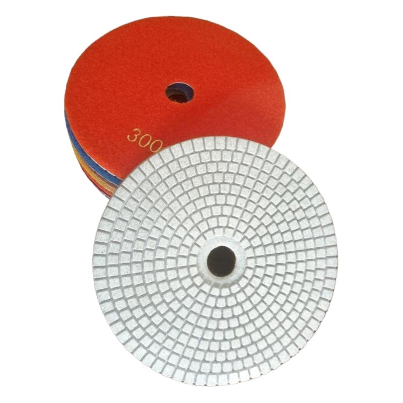 Pieza de molienda suave de diamante de piedra artificial de granito de mármol Pieza de molienda de agua de grado 6-inch/150mmA directa de fábrica