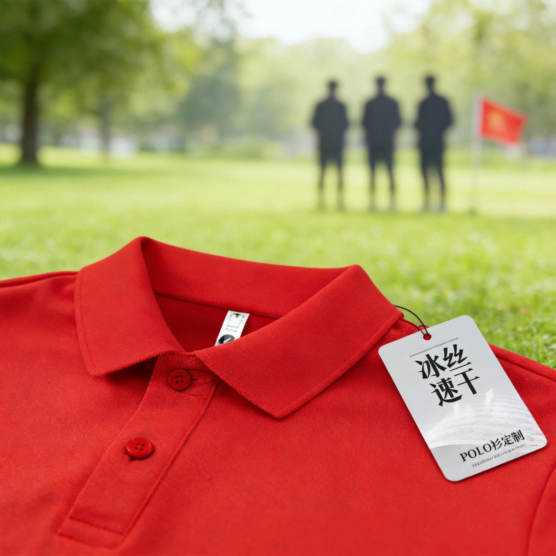 Ice silk quick-dry POLO shirt custom workwear community activity cultural shirt team short-sleeve turn-down collar T-shirt with logo print