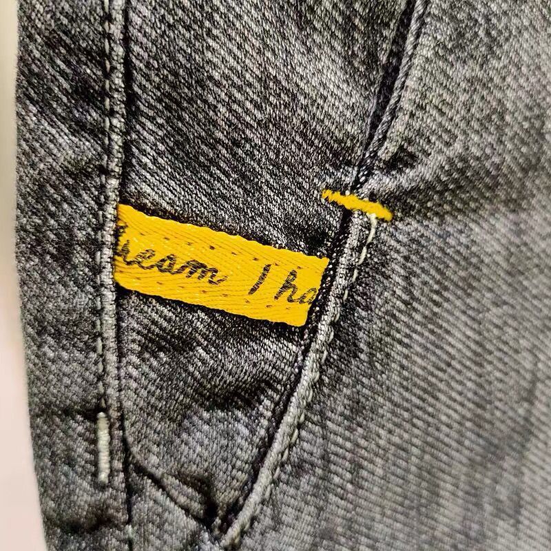 Short en jean été mince cinq quarts version coréenne ample 2024 décontracté polyvalent slim fit simple mi-pantalon tendance homme_voghion.com