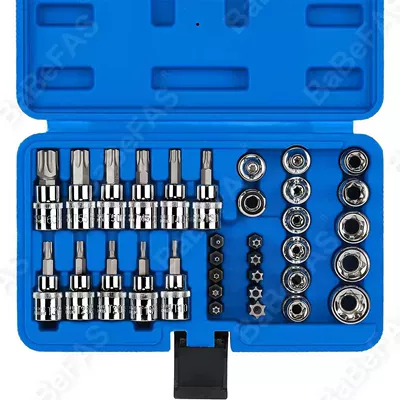 Socket Wrench Hardware Tools – Mühərrik tənzimləmə alətləri - 34-piece-set
