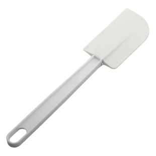Baking white silicone hard scraper long handle scraper silicone cream scraper cake cream spatula baking tool