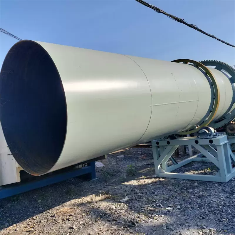 二手不锈钢滚筒干燥机 工业回转式干燥设备 大型锯末烘干机