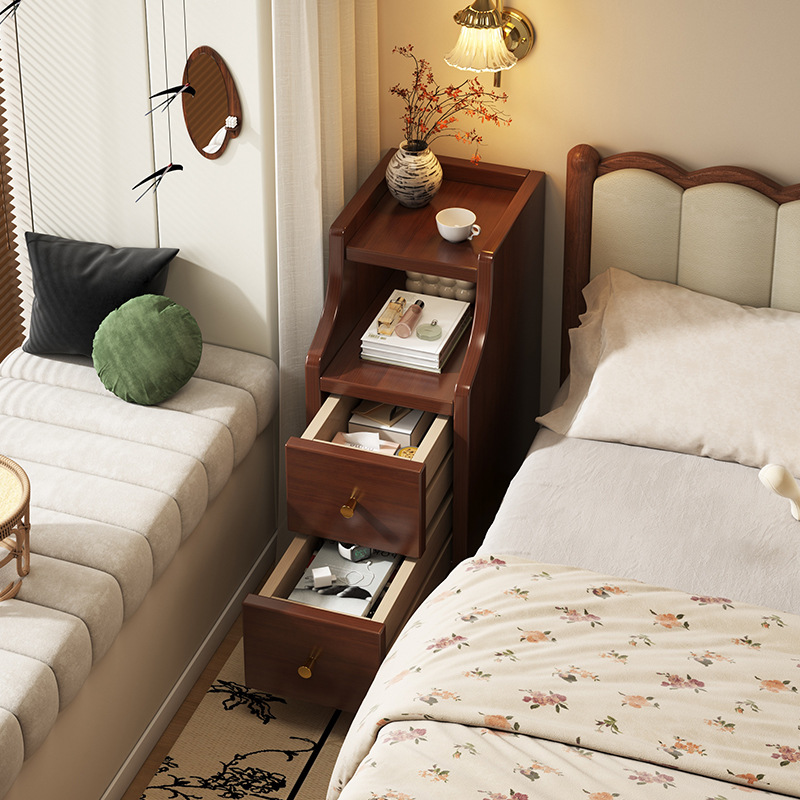 Personalizada cabecera casera armario de almacenamiento armario de almacenamiento armario de biblioteca simple estante multifuncional dormitorio armario de cama