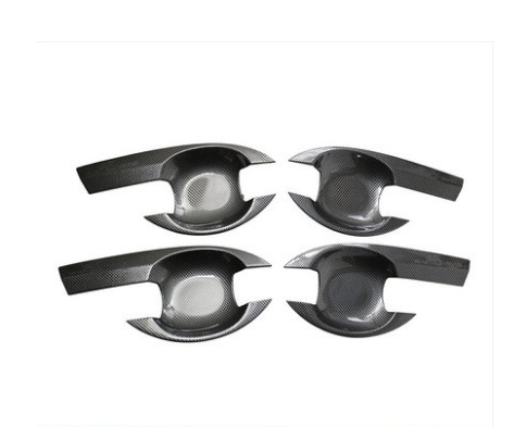 Suitable for Isuzu D-Max 15 Model Abs Modified Parts Carbon Fiber Color Headlight Frame Tail Light Cover Door Bowl