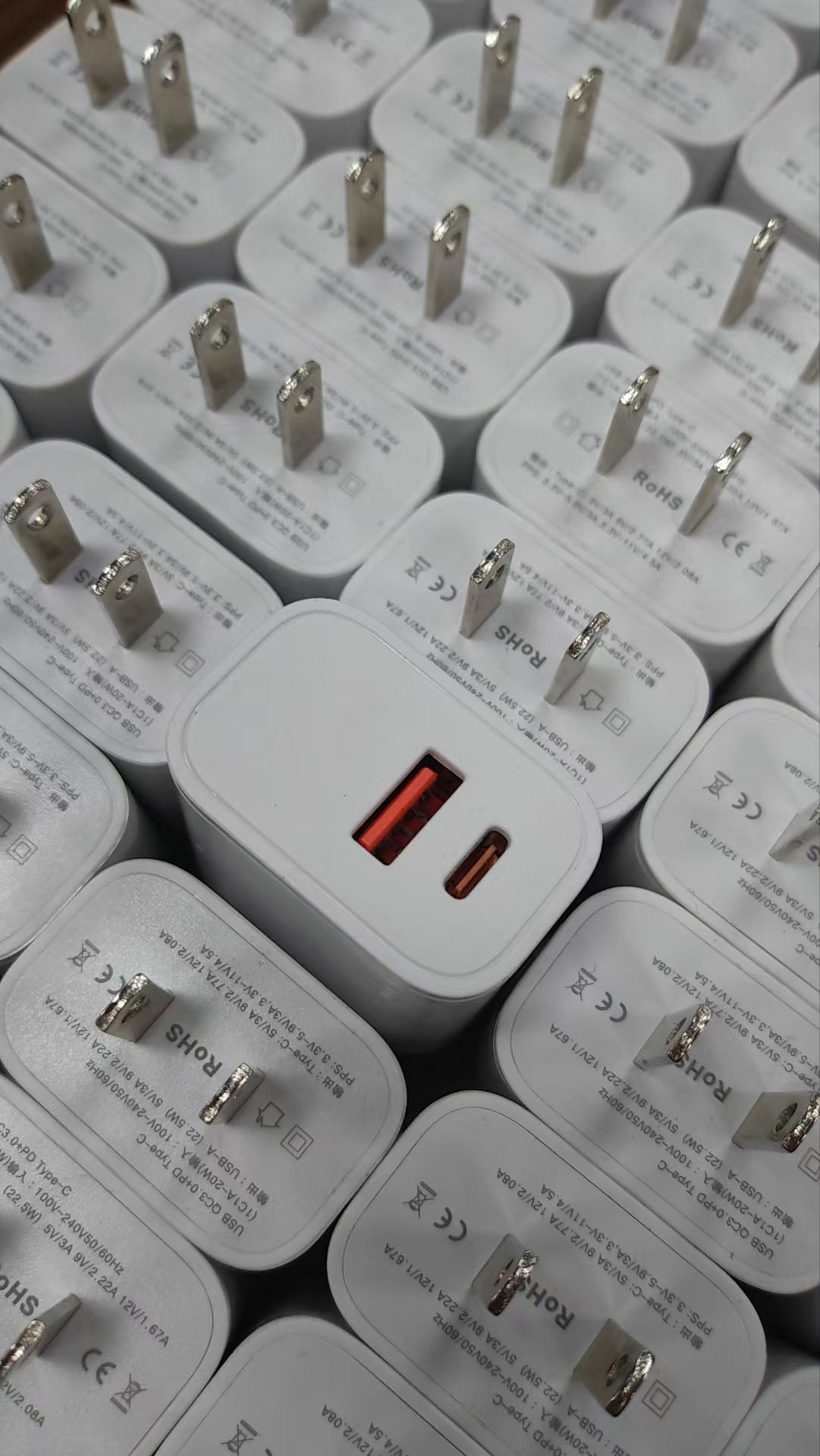 미국 표준 A+C 이중 포트 단일 헤드