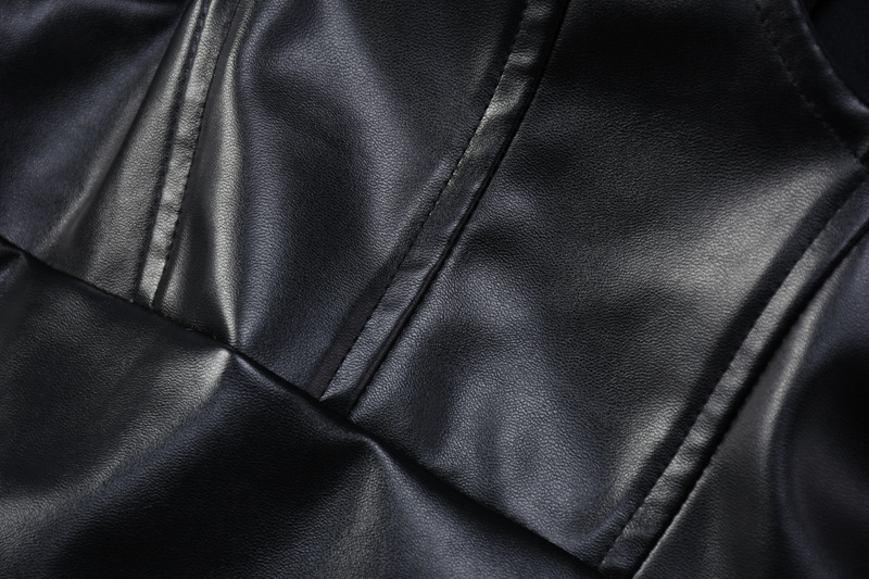 Faux Leather Cut Out Halter Dress - luxiaa, faux leather dress faux leather dress outfit faux leather dress outfit black girl faux leather dress outfit classy faux leather dress outfit casual faux leather dress aesthetic how to style a faux leather dress faux leather dress black faux leather bodycon dress faux leather dress casual faux leather cocktail dress zara faux leather dress
