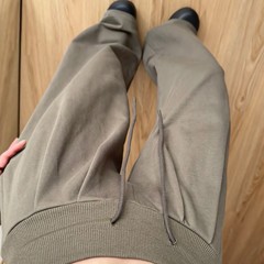 美式复古运动裤子女秋季2025新款低腰抽绳休闲卫裤直筒阔腿裤长