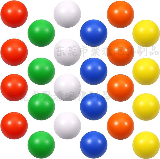 Pu Foam 40mm Solid Sponge Ball Decompression Ball Polyurethane Foam Pressure Ball 70mm Hand Pressure Ball