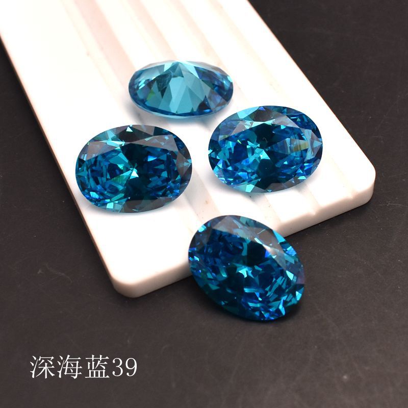 深海蓝宝石戒面裸石