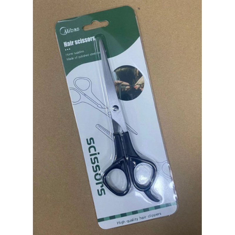 Tijeras de corte de pelo de acero inoxidable, tijeras de hoja plana para mascotas, salones de belleza, tijeras de boca, herramientas de corte de pelo en stock