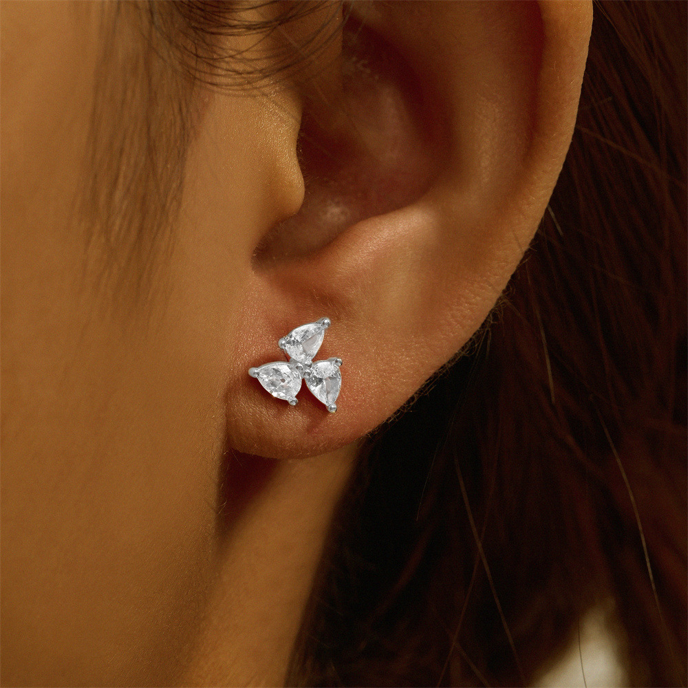 2g Weight October Birthstone Opal, Zircon Inlay Material Ear Studs Classification 1 Piece Quantity Daily Occasion 925 Sterling Silver Material Geometric Pattern Unisex Gender Plating, Inlay Design Simple Style Style 1 Piece Ear Cartilage Rings & Studs Simple Style Geometric 925 Sterling Silver Plating Inlay Opal Zircon 17