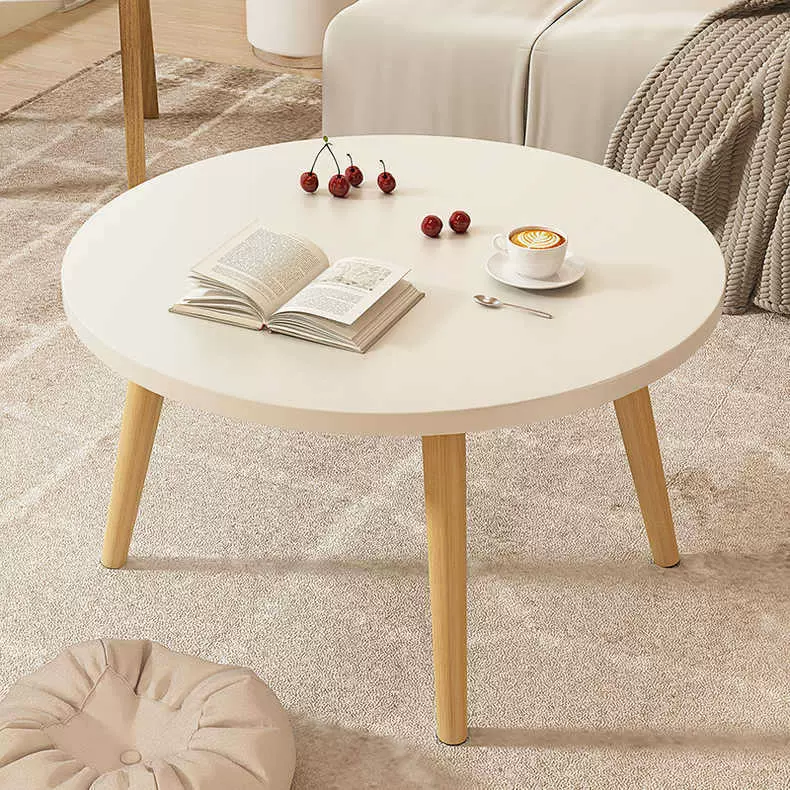 小圆桌卧室客厅沙发飘窗阳台简易小户型出租屋租房家用边几茶几