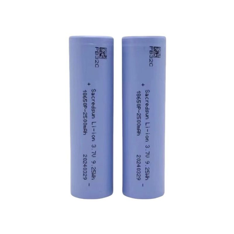 Sacredsun全新正品圣阳18650锂电池2500mAh12C动力3.7V电动工具|undefined