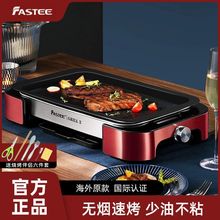 Fastee/法诗缇 出口原款烤肉盘电烤盘无烟烤肉锅烤肉炉烤肉机家用