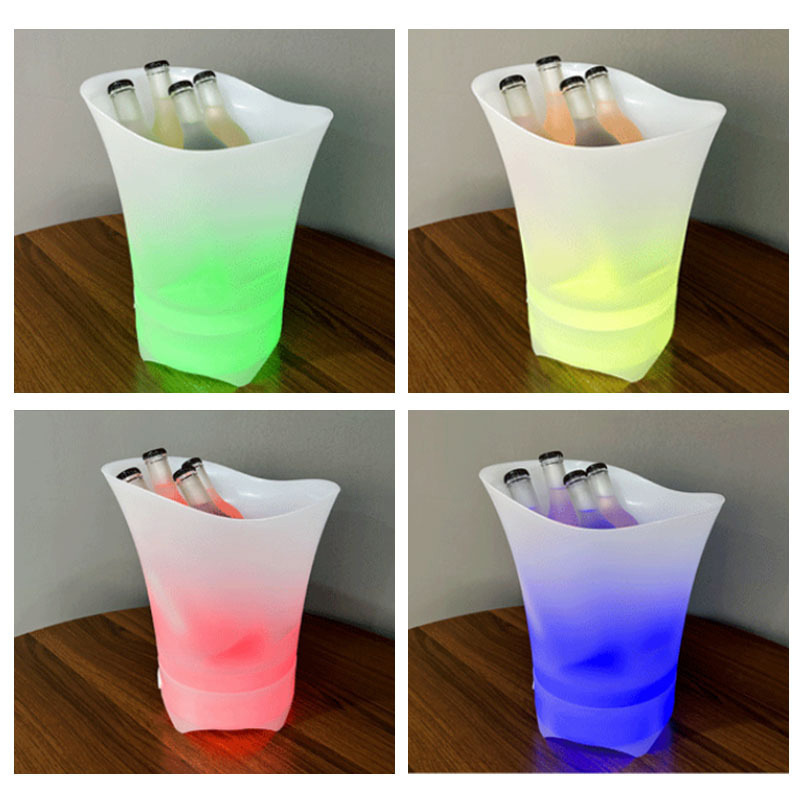 Transfronterizo 5L Bluetooth iluminación LED portable pequeño sonido barril de cerveza barril de campamento fábrica de barril de hielo venta directa