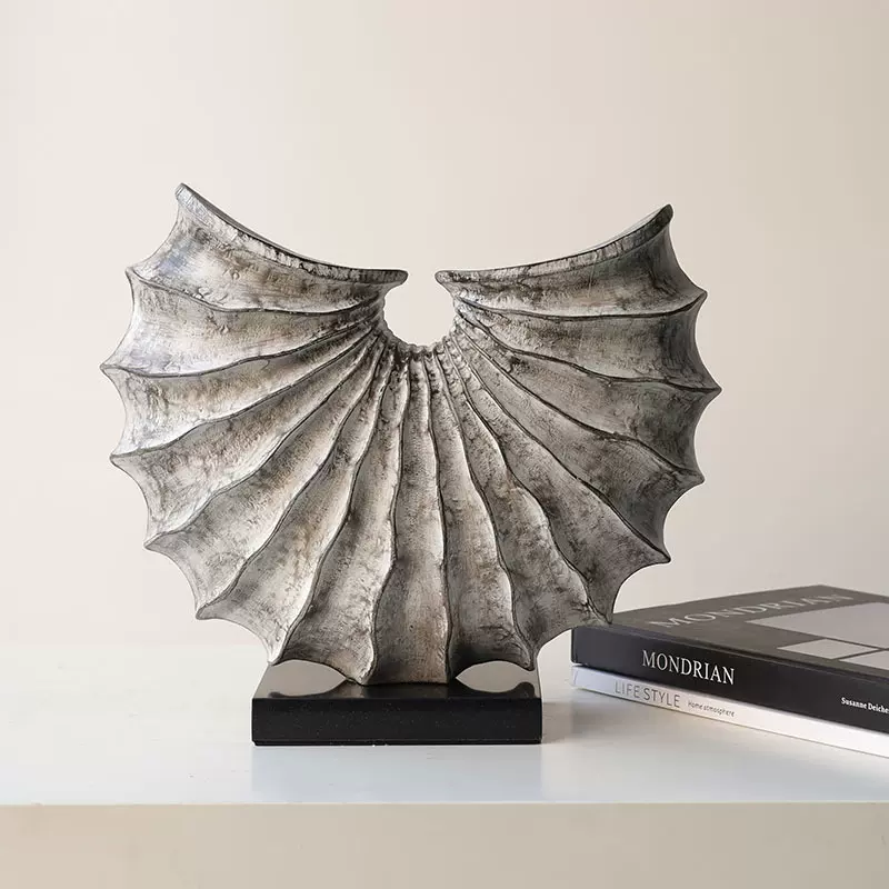 新中式入户玄关装饰摆件电视柜酒柜工艺品树脂办公室酒店软装饰品